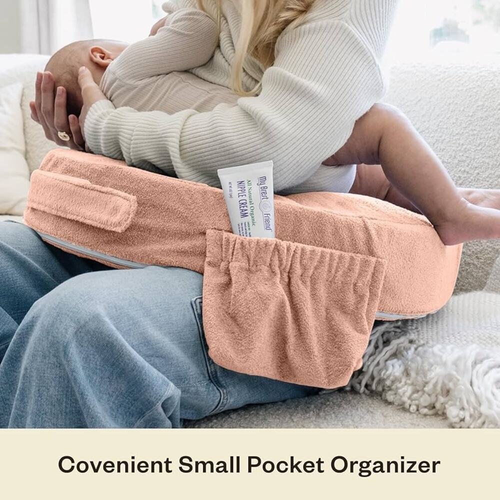 My Brest Friend Nursing Pillow Soft Rose Color